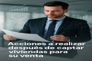 Portada del manual 02: Acciones a realizar despues de captar viviendas para su venta