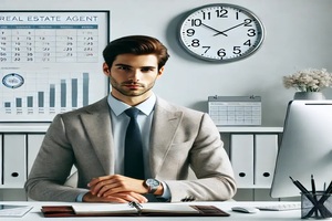 Portada del manual 10: Capacitacion en Gestion Eficiente del Tiempo y Productividad Personal para Agentes Inmobiliarios
