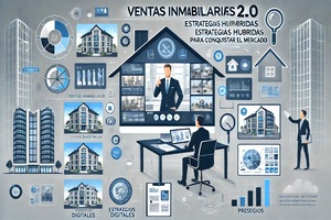 Portada del manual 17: Ventas Inmobiliarias 2.0 Estrategias Híbridas para Conquistar el Mercado