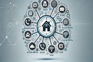 Portada del manual 28: Desarrollo de Estrategias de Omnicanalidad para Ofrecer un Servicio Más Personalizado y Eficiente para Agentes Inmobiliarios