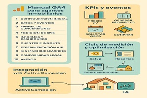 Portada del manual 64: Manual práctico paso a paso de Google Analytics 4