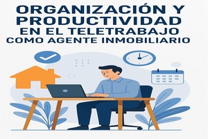 Portada del manual 76: Organizacion y productividad en el teletrabajo como agente inmobiliario