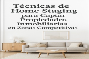 Portada del manual 85: Tecnicas de Home Staging para Captar Propiedades Inmobiliarias en Zonas Competitivas